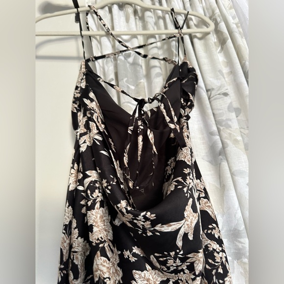 M^BLE Satin Summer Midi Dress NWT - Picture 7 of 13